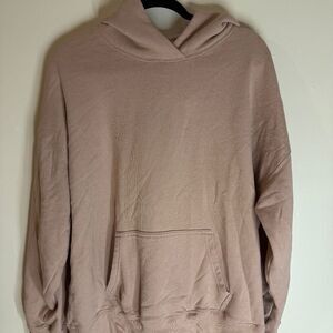 Hollister Light Pink Oversized Hoodie